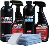 Malco Car Detailing Starter Kit - Best Auto Detailing Products for Car Enthusiasts/Basic Cleaners, Washes, Waxes, Dressings and Accessories/Quick and Easy Car Care (800421)