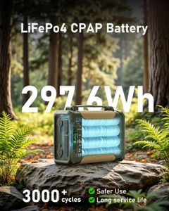 EASYLONGER ES960 CPAP Battery Pack – 96000mAh Power Station for ResMed & Philips