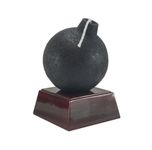 Decade Awards Bomb Trophy - 5.5 Inch Tall | Da Bomb Award | Celebrate an Explosive Victory with This Bombshell of a Trophy - Engraved Plate on Request