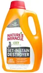 Nature’s Miracle Set-In Stain Destroyer, For Cat Messes, Oxy Formula With Orange Scent, 1 Gallon