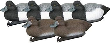 Flambeau Outdoors 5652MSU Masters Series Blue Bill Decoys, Classic Floaters - 6-Pack
