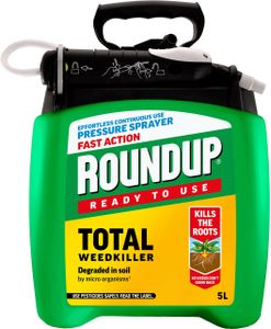 Roundup Fast Action Weedkiller 5L – Ready to Use Garden Herbicide