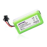 NASTIMA 14.4V 2600mAh Replacement Battery Compatible with Eufy RoboVac 11 11S 11S Plus 11S MAX 15C 15C MAX 20C 30C 30C MAX G10 Hybrid G20 G30 Tesvor X500 Lefant T700 and Ecovacs Deebot N79 N79S DN622