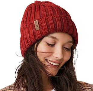 FURTALK Winter Hats for Women Fleece Lined Beanie Knit Chunky Womens Snow Cap