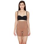 Zivame Medium Control Highwaist Thigh Shaper- Skin