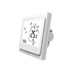 MOES Smart Thermostat WiFi Temperature Controller Smart Life APP Remote Control for Electric Heating Compatible with Alexa Google Home 16A