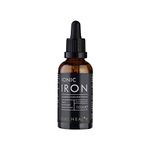 KIKI Health - Ionic Iron Liquid High Concentration Drops - 5mg Iron per Serving - 100% Natural Minerals for Optimal Mineral Balance - 50 millilitres