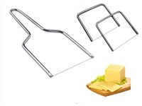 Cheese Slicer with Wire,Cheese Cutter with Wire, Butter Cutter Or Egg Slicer,Banana Slicer for Kitchen and Outdoor (1 Large + 2 Small)