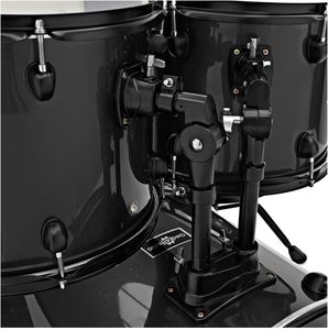 Gear4music Acoustic Drum Kit – Black