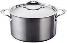 Hestan - NanoBond Collection - Titanium Stainless Steel 8-Quart Stock Pot with Lid - Toxin, PFAS, & Chemical Free Clean Cookware, Induction Cooktop Compatible