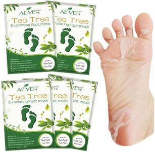 Foot Peel Mask - 3Pack, Moisturizing Foot Mask Spa for Soft Baby Feet Peel, Exfoliating Repair Dead Skin, Calluses, Chapped, Rough Feet (Rose)