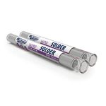 MG Chemicals 4880-18G-2 63/37 Rosin Core, Leaded Solder Wire, 0.81mm/0.032-Inch Dia. (2-Pack), 2 Pocket Packs