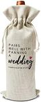 Zodvery Wedding Wine Gift Bags - fo