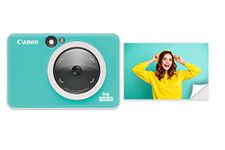 Canon Ivy CLIQ 2 Instant Camera Printer, Mini Photo Printer, Turquoise (Matte)