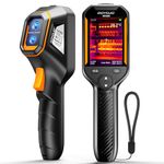 GH192 Thermal Imaging Camera 240X240 Resolution, with 2MP Visual Camera and Fusion Imaging, 25Hz Handheld Thermal Imager with Alarm, for Mechanical Maintenance Home HVAC Electrical Inspection