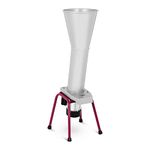 Wiesenfield Electric Fruit Crusher Apple Scratter Fruit Mill Pulper 1500W 2800rpm 800kg/h RCWP-1500S (Stainless Steel, Aluminium, Hopper 33cm, Disc Diameter 180mm)