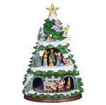 Disney Animated Christmas Tree 17" Inch with 8 Holiday Songs