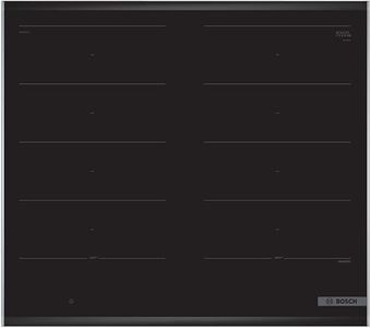 Bosch PXY675DC1E Serie 8 Induktionskochfeld (autark), 60cm breit, FlexInduction freie Platzwahl, MoveMode voreingestellte Leistungsstufen, PerfectFry Bratsensor, PowerBoost schnelleres Kochen, ReStart