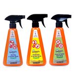 Ladakh Herbal Pest Control Spray Combo for Cockroach Bedbug Lizard Spider Ant | 100% Organic Insect Killer | Safe for Kids and Pets | Natural Repellent for Home Kitchen Bedroom