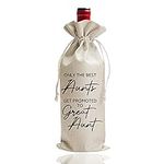Aunt Gifts Wine Bag Only the Best A