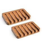 SUBEKYU Wooden Soap Dishes for Bath