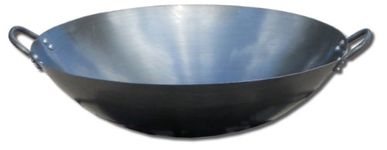 King Kooker 18WK Steel Wok, 18-Inch