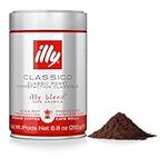 illy Coffee, Classico Ground Coffee for Moka Pots, Medium Roast, 100% Arabica Coffee, 250g