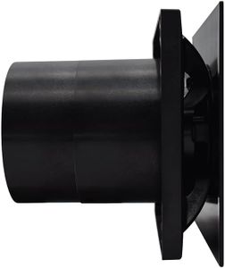 Airflow QT100T Bathroom Extractor Fan – Black, Quiet Operation