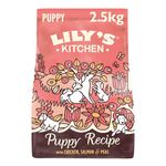 Lily's Kitchen Made with Natural Ingredients Puppy Dry Dog Food Chicken, Salmon & Peas Grain-Free Recipe 2.5kg