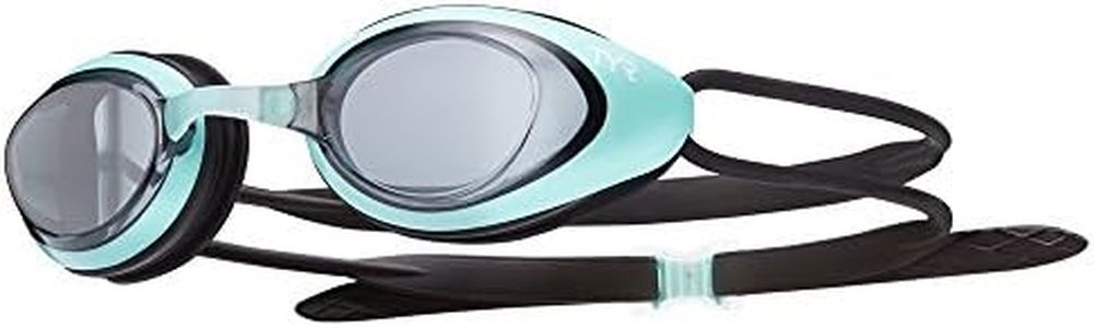 TYR Blackhawk Racing Swim Goggles - Adult Swimming Goggles for Men and Women - Anti-Fog, UVA/UVB Protection, Watertight - Available Mirrored or Non-Mirrored