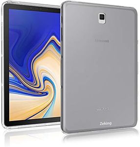 Samsung Galaxy Tab S4 (10.5 inch) T835 Case, Zeking Ultra Slim Thin Anti-Scratch TPU Rubber Soft Skin Silicone Premium Protective Case Cover Samsung Galaxy Tab S4 (10.5 inch) T835(Transparent)