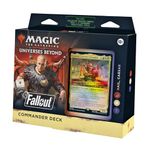 Magic: The Gathering Fallout Commander Deck - Hail, Caesar (100-Card Deck, 2-Card Collector Booster Sample Pack + Accessories)