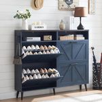 Barnyatoh Shoe Storage Cabinet,Farm