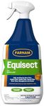 Farnam Equisect Water-Based Botanical Fly Repellent, Horse Fly Spray with Herbal Scent for Horses, Dogs and Cats, 32 Oz