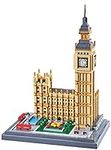 BIDIUTOY Big Ben Architecture Model Building Block Sets, World Famous Landmark Series Building Toys, Bricks Toy -with 6473 pcs+ Micro Mini Blocks, Ideal Gifts for Kids & Adults