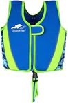 Kids Swim Trainer Vests Boys Girls Floating Jackets Waterproof Learn-to-Swim Swiming Equipment for Children (Green, L)