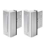 2 x Home Security Door Lock - Easy to Install & Use Childproof Door Reinforcement Lock (2 pack) - 12 x Stronger Than a Conventional Dead Bolt