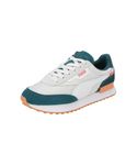 Puma Womens Future Rider Soft WNS Alpine Snow-Bright Melon Sneaker - 5 UK (38114122)