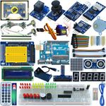 ePalZoneXP Ultimate Uno R3 Starter Kit Compatible with Arduino IDE, The Most Detailed 40+ Lessons, Plus 40+ Background Knowledge Articles, Detailed Explanation