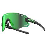 RT100 wrap around frameless Cycling Triathlon Volleyball Green Sunglasses Women Men