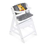 Hauck Alpha+ Highchair Pad Deluxe, Winnie the Pooh Grey - Highchair Cushion, Soft Fabric, Machine Washable