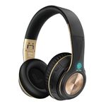 Riwbox TX8 Bluetooth Headphones, Over Ear Headphones, HiFi Stereo, with Touch Control and mic, Soft Earmuffs/Foldable/SD/TF, 40H Playtime, for iPhone and Android, Great for Music/OFC/Tour/Gym/Game