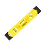 Firecore Magnetic Torpedo Level Tool, 9-Inch Shockproof Toolbox Level with 3 Bubble Spirit Level 45 90 180 Degree