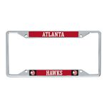 Atlanta Hawks Team NBA Metal License Plate Frame for Front or Back of Car Officially Licensed (Team Name)