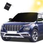 Tevlaphee Windshield Sun Shade for Summer Heat, UV Protection, Car Windshield Cover to Block Sun, Reduce Heat, Foldable Sun Shade for Cars SUVs Trucks Vans, All-Season Use