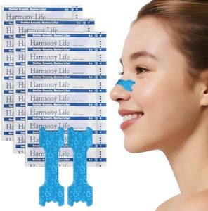 Breathing Nasal Strip for Sleep(50 Count),Stop Snoring Nasal Strips Help Stop Snoring and Relieve Nasal Congestion, Immediately Improves Sleep, Extra Strength, Oil and Sweat Resistant