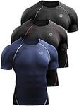 Neleus Men's 3 Pack Compression Bas