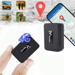 Zeerkeer 4G GPS Tracker1500mAh Rechargeable Magnetic Mini GPS Tracker Real Time Tracking and APP Alarm Notifications Micro GPS Tracking Device for Vehicles, Kids, Elderly, Wallet, Pet