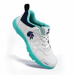 DSC Belter Cricket Shoes, Size-8, Sea Green