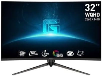 MSI G32CQ5P 32" Curved Gaming Monitor QHD 170Hz